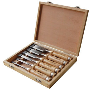 Coffret 6 ciseaux à bois HSS