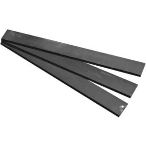 Coffret de 3 couteaux rabots bois - 310 x 19 x 1 mm - métal noir