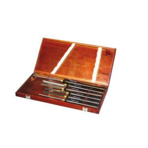 Coffret de 6 gouges de tournage de haute qualité HSS
