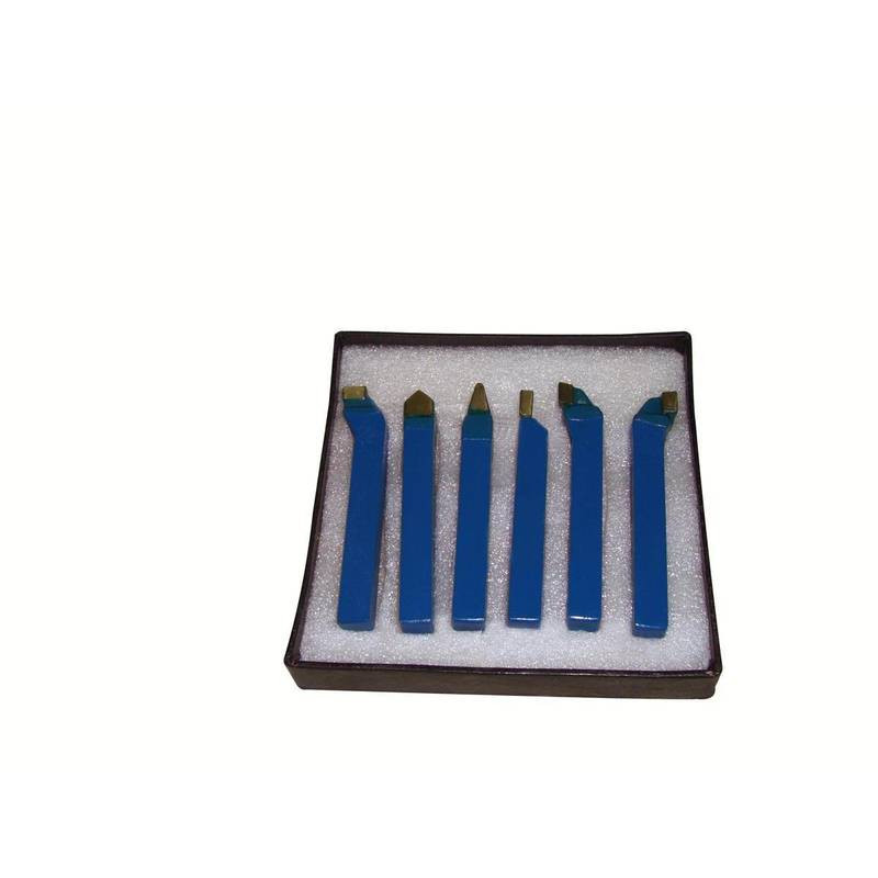 Coffret démarrage tournage métal 6 outils TCT 12 mm