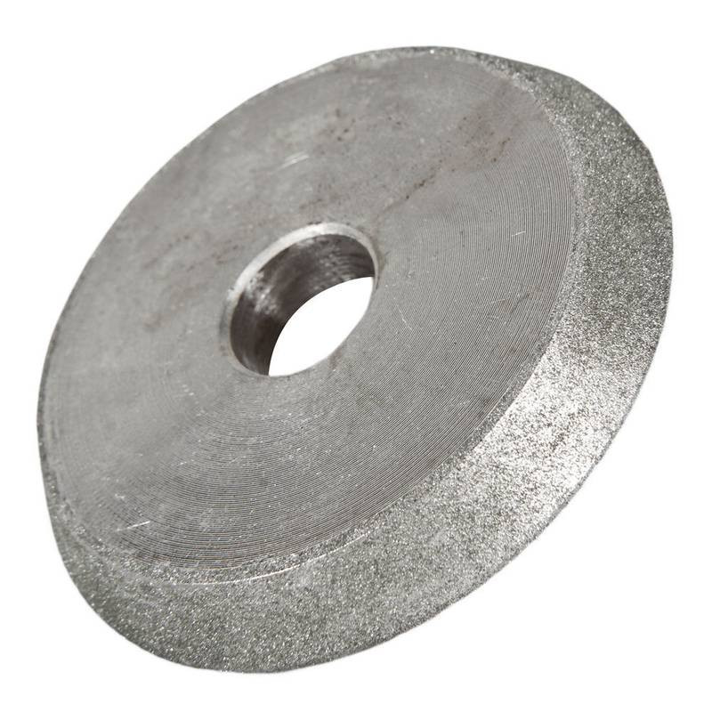 Disque à poncer diamanté grain 150 pour perceuse, rectifieuse et affûteuse