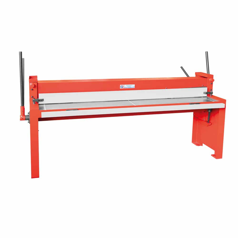 Guillotine à tôle d'atelier manuelle pour coupe de feuilles 2000 x 1,25 mm