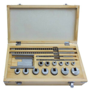 Jeu de broches Holzmann 4 pièces, aiguille 4/5/6/8 mm, douille : 12-30 mm, RNS4