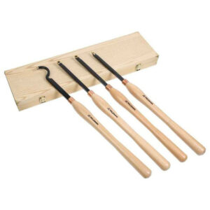 Jeu de burins H4TLGXL - pointes carbure remplaçables - longueur 602 mm
