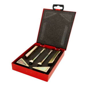 Kit de bridage - SWS6TLGM6 - pour rainures en T - coffret métallique