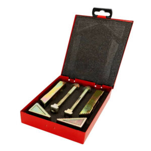 Kit de bridage - SWS6TLGM8 - pour rainures en T - coffret métallique