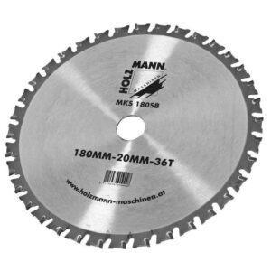 Lame carbure métal D. 180 x Al. 20 mm
