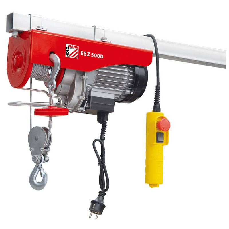 Palan électrique - 900 W - 230 V - charge max 500 kg