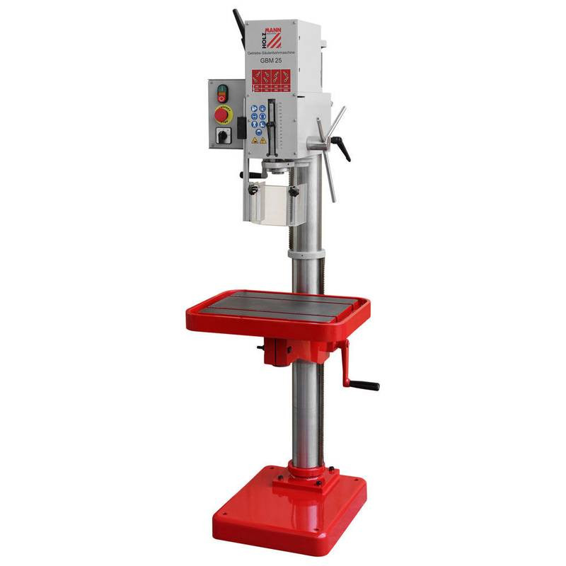 Perceuse à colonne engrenages - 650 / 900W - 400V / 3 / 50Hz