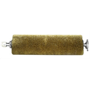 Rouleau abrasif à brosse métallique