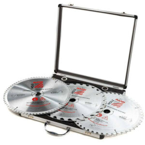 Set de 3 lames TCT en coffret alu