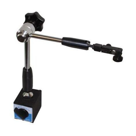 Support magnétique pour comparateur 420 mm - base métal pour mesure de précision