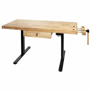 Établi électrique réglable - WB150ELIFT_230V - 1365 x 500 mm - 40 kg - 1 tiroir