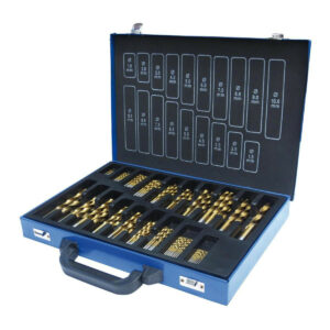 Trousse de forets - SPS170TIN - 170 pièces - HSS revêtement TiN