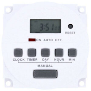 Horloge digitale 12 V CDVI TH82712