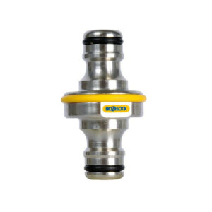 Accoupleur double mâle Pro en métal pour tuyau d'arrosage - blister