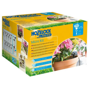 Micro Kit d'arrosage automatique pour traiter jusqu’à 15 jardinières 4mm