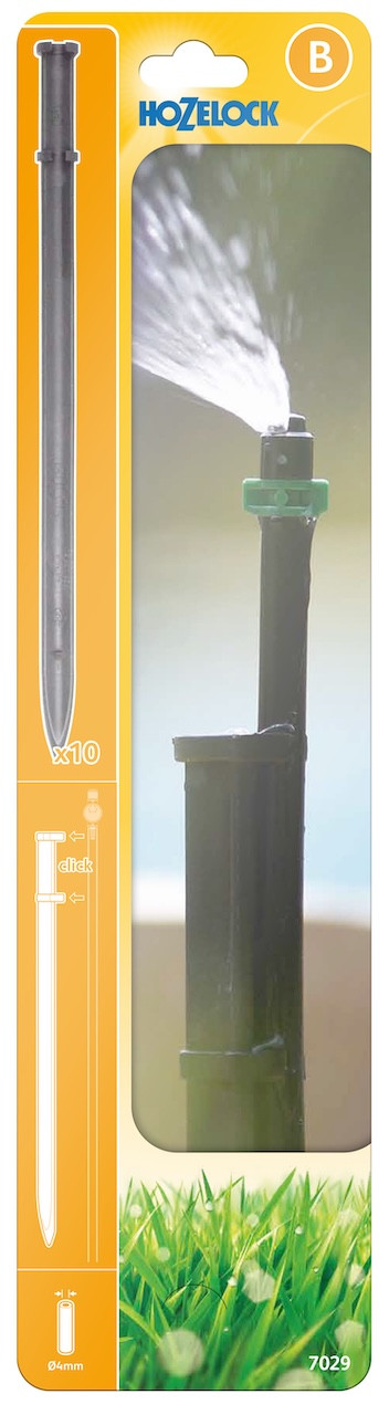 Supports piquets de surélévation pour micro-arroseur - lot de 10