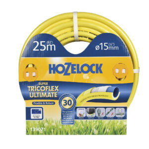 Tuyau d’arrosage multi usage ultra robuste - jaune (36 uc/pal) - 15mm - 20 m
