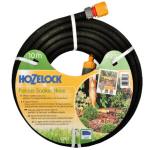 Tuyau poreux pour arroser des jeunes plantes, des haies et des jardins potagers 13mm - 10m