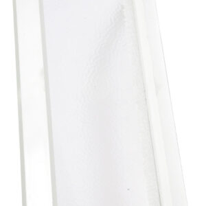 Hublot décorateur rectangulaire 380/225 vitre incolore NICOLL 203MI