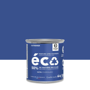Peinture mur outremer satin ID 0.05L