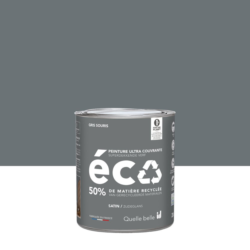 Peinture mur souris satin ID 2L