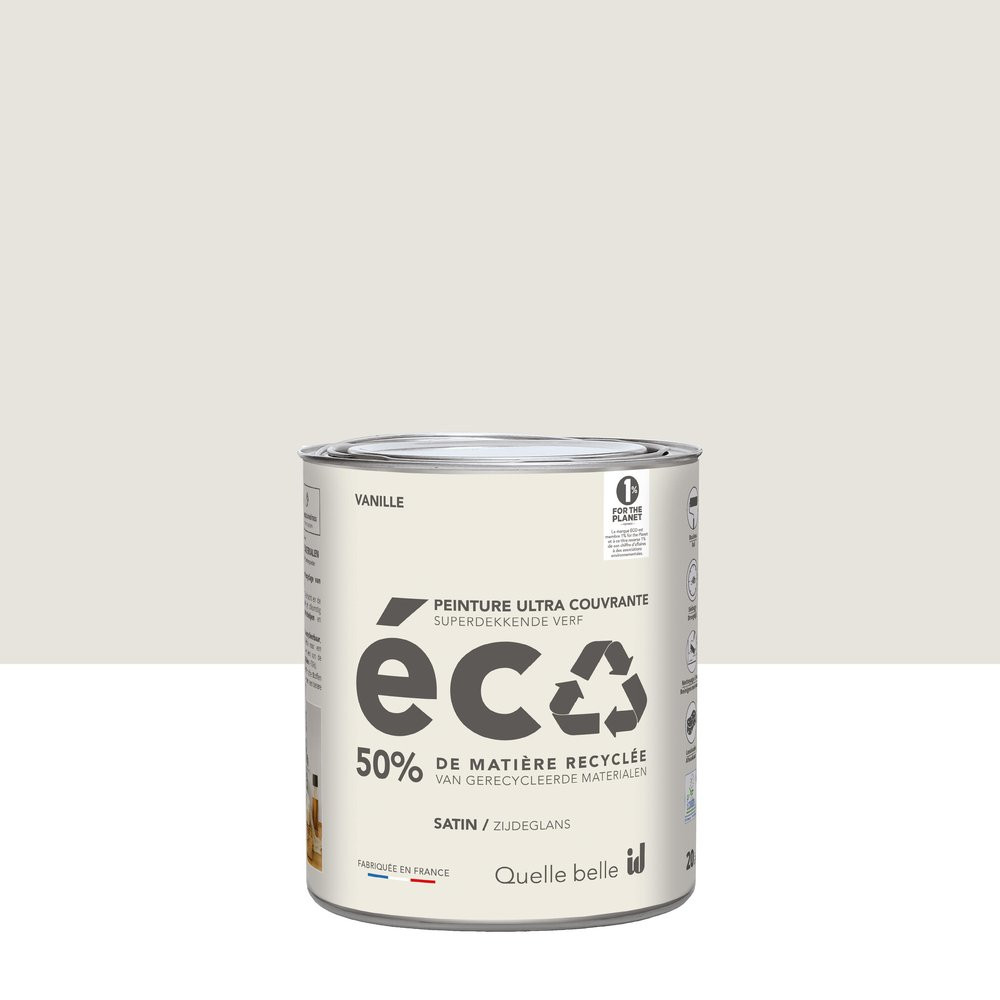 Peinture mur vanille satin ID 2L