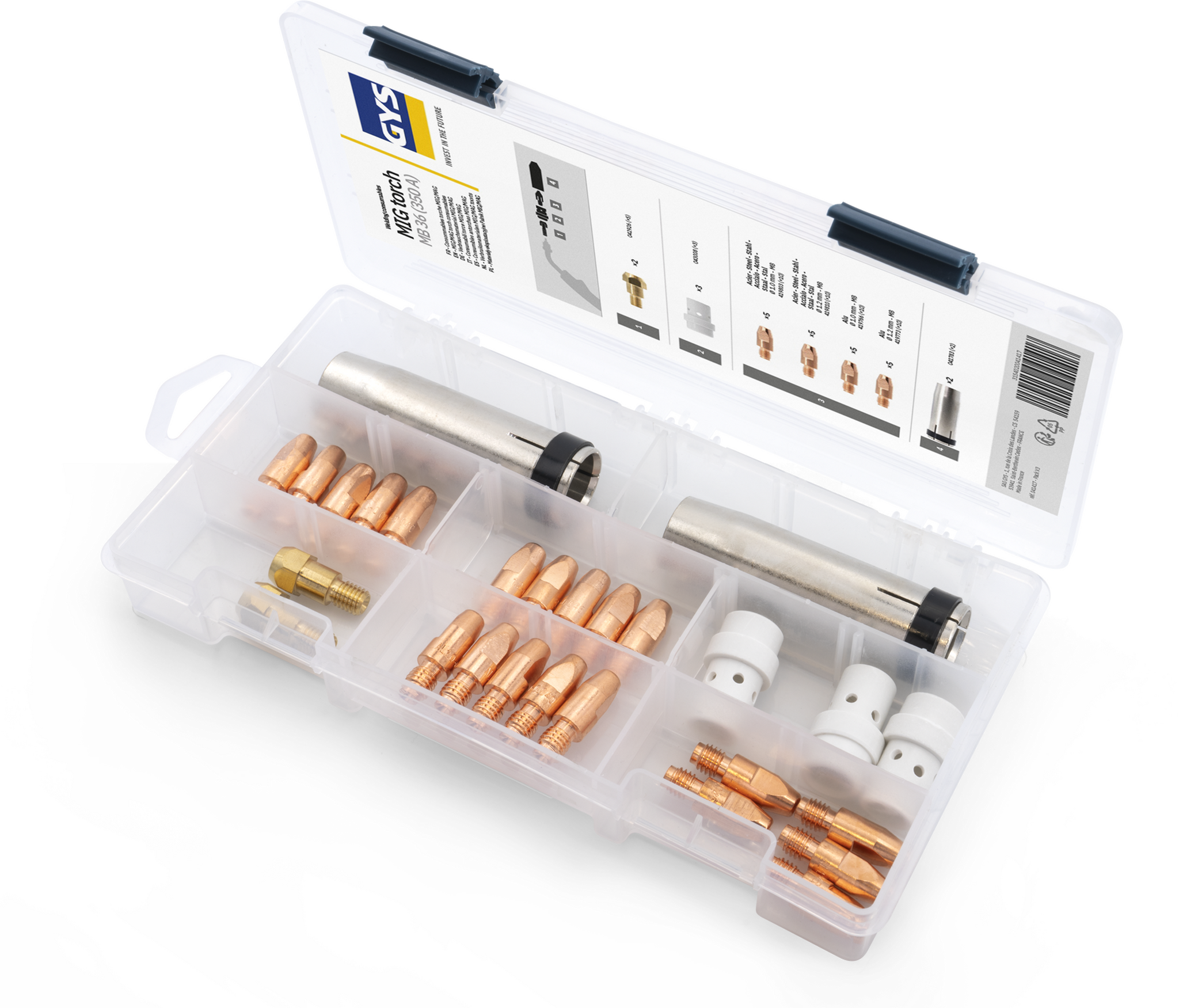 Coffret torche MIG 350A (MB36) GYS 041417