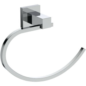 Anneau porte-serviette en chrome