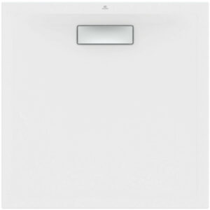 Receveur de douche carré ULTRAFLAT - 80x80 - Blanc mat - Acrylique