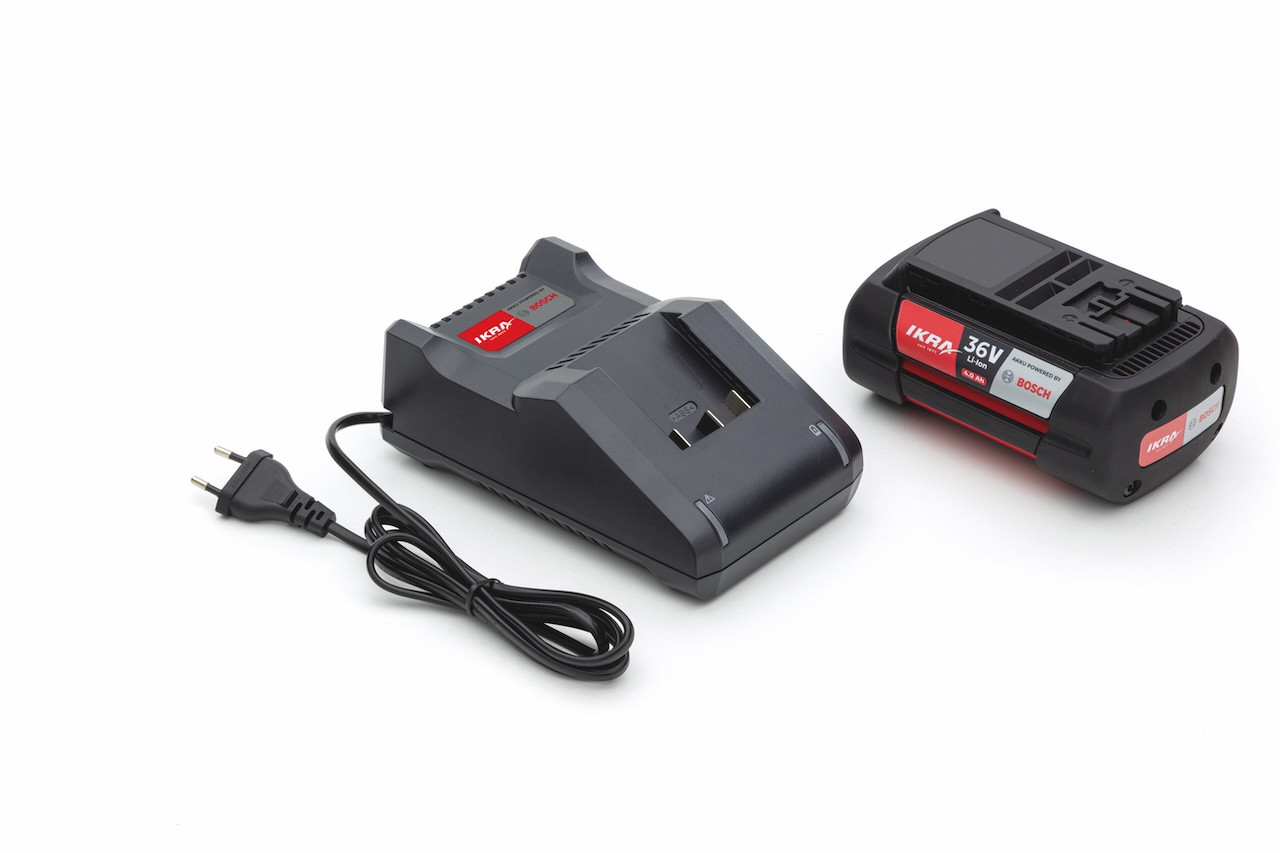 Chargeur de batterie BOSCH 36V 2Ah - Affichage LED - compatible avec les appareils sans fil 36V Bosch - Vendu sans batterie