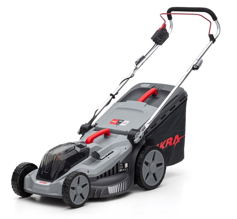 Tondeuse sans fil 3en1 - IBLM43B - kit mulching inclus - coupe 43cm - livrée avec batterie et chargeur Bosch 36V OneForAll