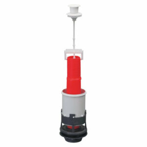 Mécanisme de chasse d'eau simple chasse à tirette blanche MX - Wirquin - 10724084