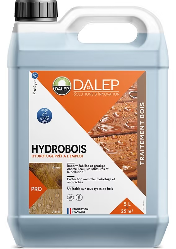 Imperméabilisant bois Hydrobois bidon de 5 l DALEP 103003503