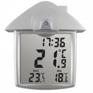 Thermomètre de fenêtre solaire