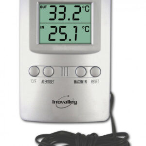 Thermomètre intérieur ou extérieur INOVALLEY T 05