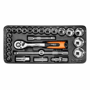 Insert cliquet et douilles 1/2 NEO TOOLS 84-238 27 pièces