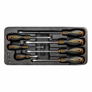 Insert tournevis plats NEO TOOLS 84-231 7 pièces