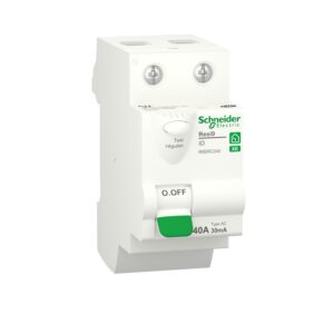 Interrupteur différentiel RESI9 XE 2P 30 mA 40 A Type AC embrochable SCHNEIDER ELECTRIC R9ERC240