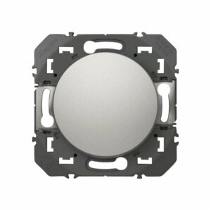 Interrupteur Dooxie 10A - va-et-vient - aluminium LEGRAND