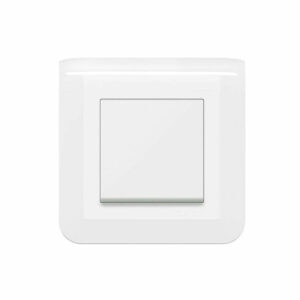 Interrupteur ou va-et-vient Mosaic 10A blanc complet avec plaque LEGRAND