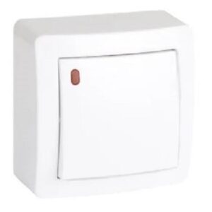 Interrupteur va-et-vient ALREA 10 A lumineux SCHNEIDER ELECTRIC SHN0262057P