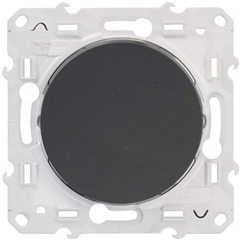 Interrupteur va-et-vient SCHNEIDER Asfora S320204 - 10A - blanc
