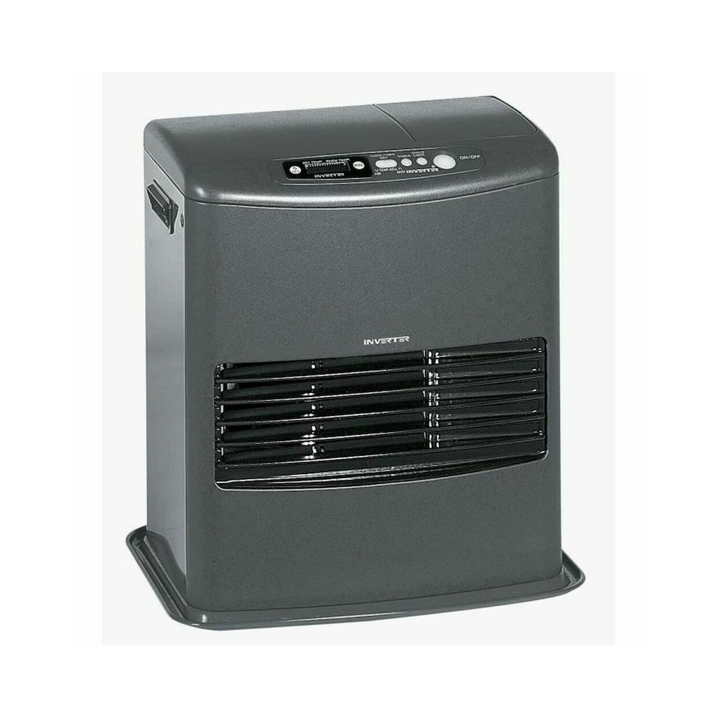 Poêle à pétrole électronique - Inverter 6008 noir - 4000W - soufflant - réservoir 5 L - 64m²