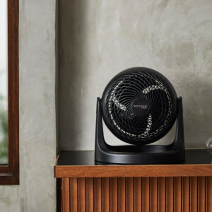 Ventilateur à poser, OHYAMA, Pcf-he18 b noir 31 W, D25 cm