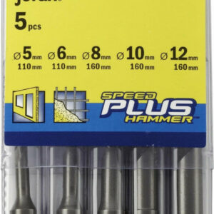 Coffret de Mèche à percussion 5pcs SDS-plus - IRWIN - 10502089