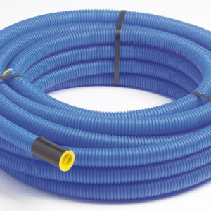 Gaine pour réseaux enterrés JANOFLEX bleu, Diam.40 mm, L.25 m