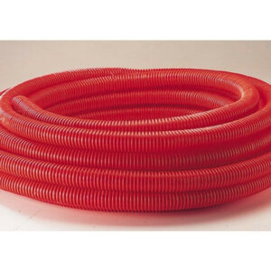 Gaine pour réseaux enterrés, JANOFLEX, diam.40 mm x L.25 M rouge