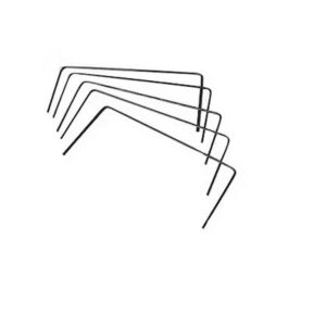 Agrafes de fixation métal - Lot de 100 - 20 x 20 x 20 cm - Fabrication Française - Sans plastique